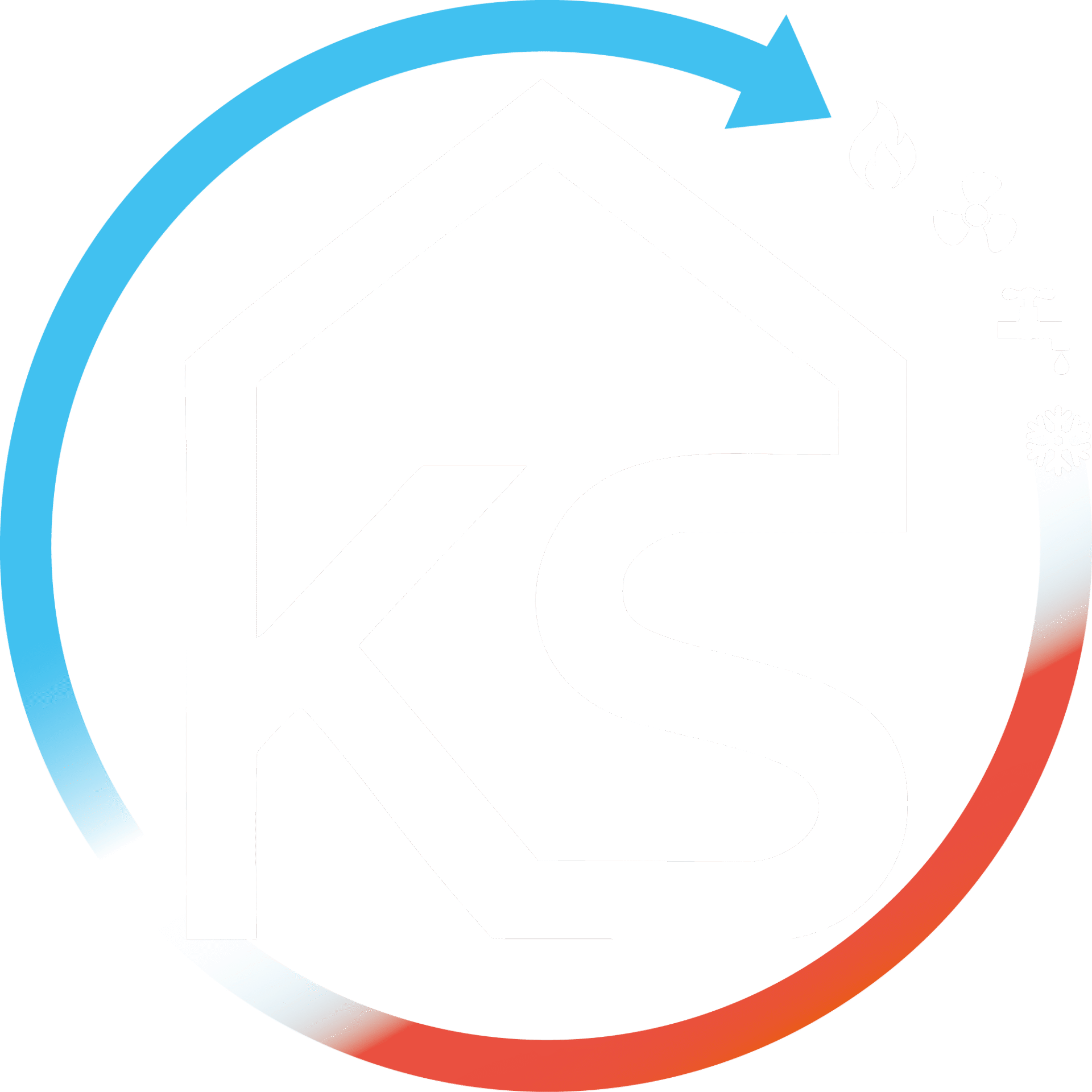 Brand mark KS-Technieken full color-white