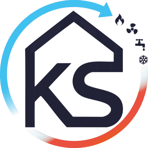 Brand mark KS-Technieken full color-blue